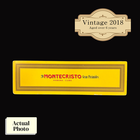 Vintage 2018 | Montecristo Habanos Collection 2017 Gran Piramides  | Box 20 (Box Code: BRE OCT 18)