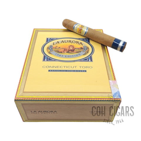 La Aurora Cigar | 1903 Edition Connecticut Toro  | Box 18