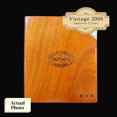 Vintage 2008 | Partagas 8-9-8  | Box 25 (Box Code: 6EA JUL 08)