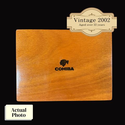 Vintage 2002 | Cohiba Seleccion Reserva  | Box 30 (Box Code: ARA DIC 02)