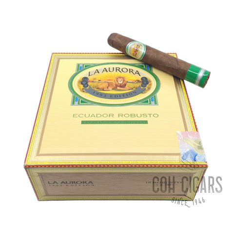 La Aurora Cigar | 1903 Edition Ecuador Robusto  | Box 18