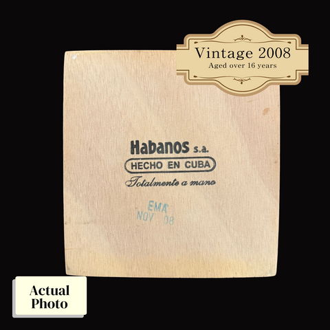 Vintage 2008 | Cohiba Robustos  | Box 25 (Box Code: EMA NOV 08)