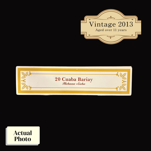 Vintage 2013 | Cuaba- Bariay Coleccion Book  | Box 20 (Box Code: AME AGO 13)