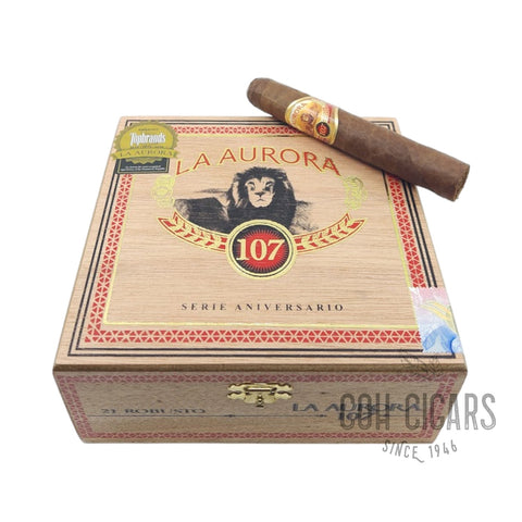 La Aurora Cigar | 107 Aniversario Robusto  | Box 21