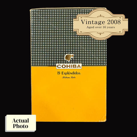 Vintage 2008 | Cohiba Esplendidos  | Box 15 (Box Code: SMG JUL 08)