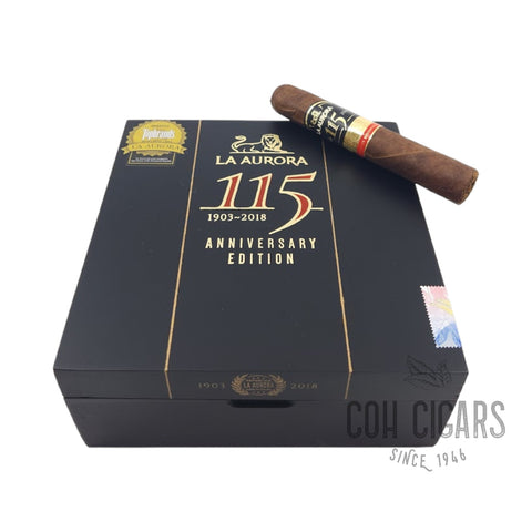 La Aurora Cigar | 115 Aniversario Robusto  | Box 20