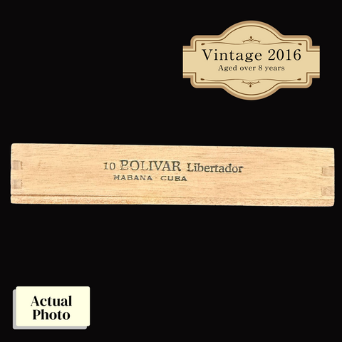 Vintage 2016 | Bolivar Libertador LCDH  | Box 10 (Box Code: ETP NOV 16)