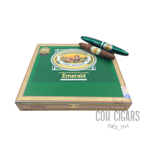 La Aurora Cigar | Preferido Emerald Tube  | Box 8