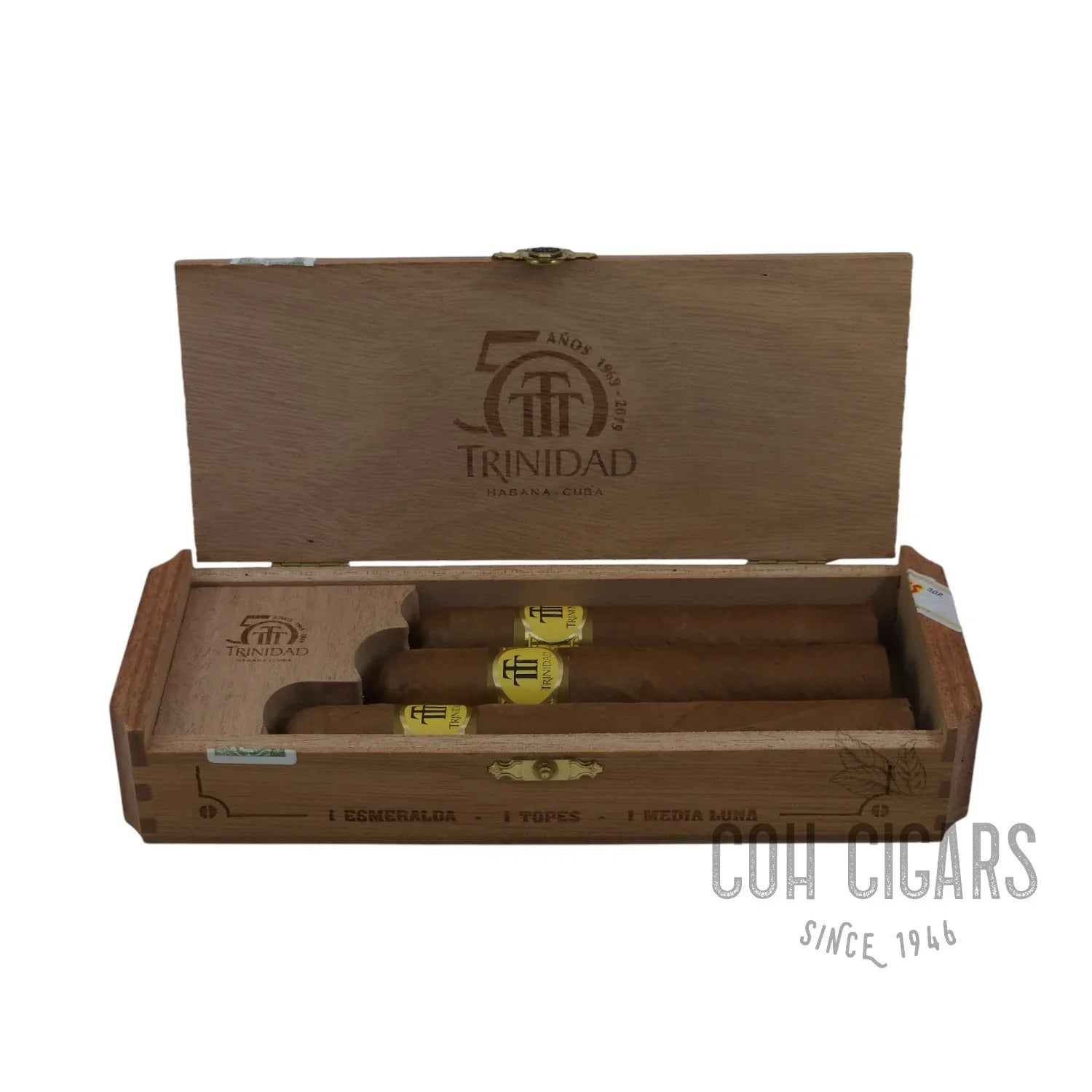 50 Anos (Festival 2019 Sampler) (Esmeralda, Topes, Media Luna) | Box 3 | Trinidad Cigars - HK CohCigars -雪茄