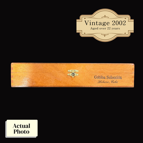 Vintage 2002 | Cohiba Seleccion Reserva  | Box 30 (Box Code: ARA DIC 02)