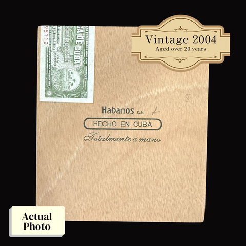 Vintage 2004 | Seleccion Robustos  | Box 5 (Box Code:GKI NOV 04)