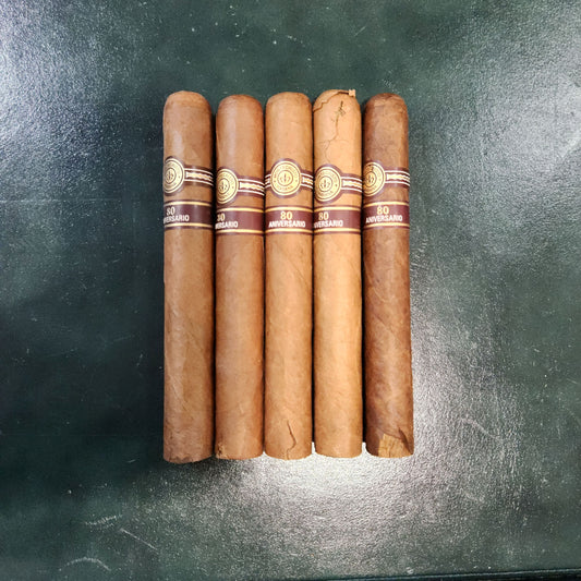 5x Montecristo - 80 Aniversario 2016 (Damaged Packs - TW13660)