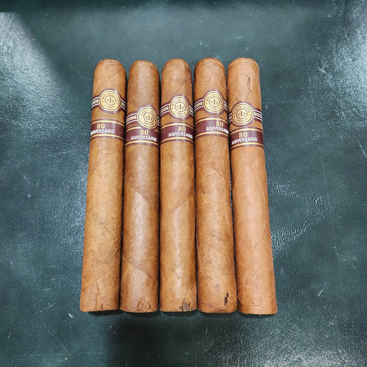 5x Montecristo 80 Aniversario (Damaged Packs - TW13659)
