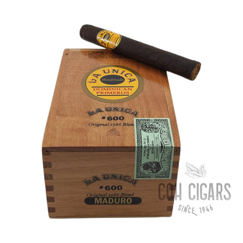 #600 Maduro | Box 20 | La Unica cigar - HK CohCigars