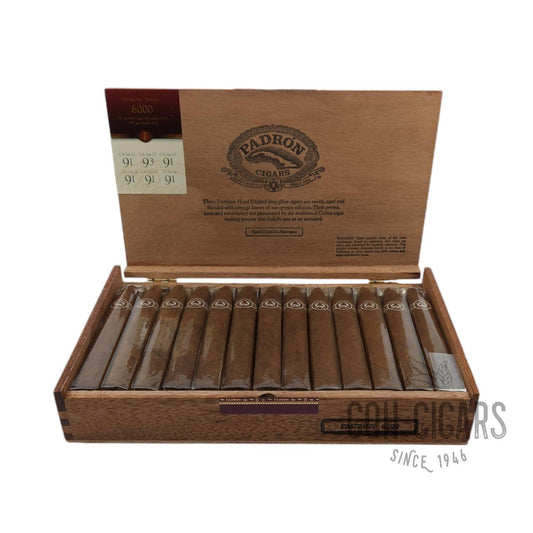 6000 Natural | Box 26 | Padron Cigars - HK CohCigars -雪茄