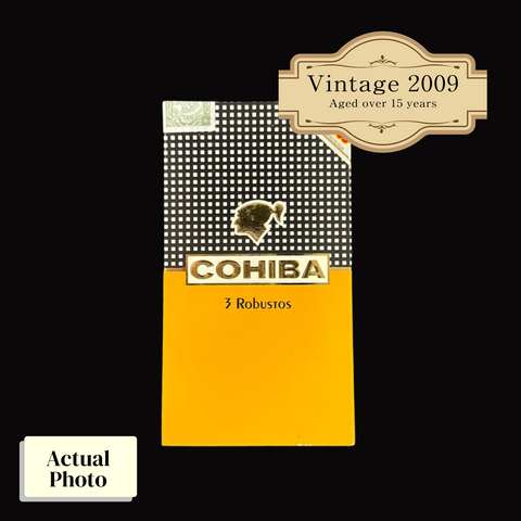 Vintage 2009 | Cohiba Robustos  | Box 15 (Box Code: OPA OCT 09)