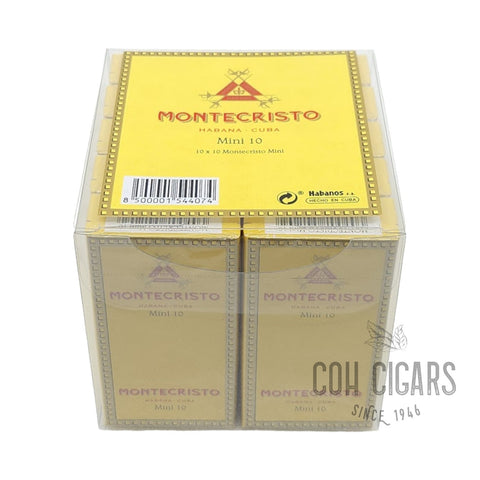 Mini (10 x 10) | Box 100 | Montecristo cigar