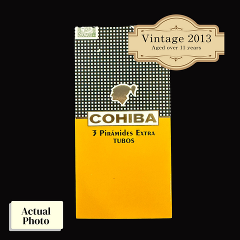 Vintage 2013 | Cohiba Piramides Extra A/T  | Box 15 (Box Code: AME OCT 13)