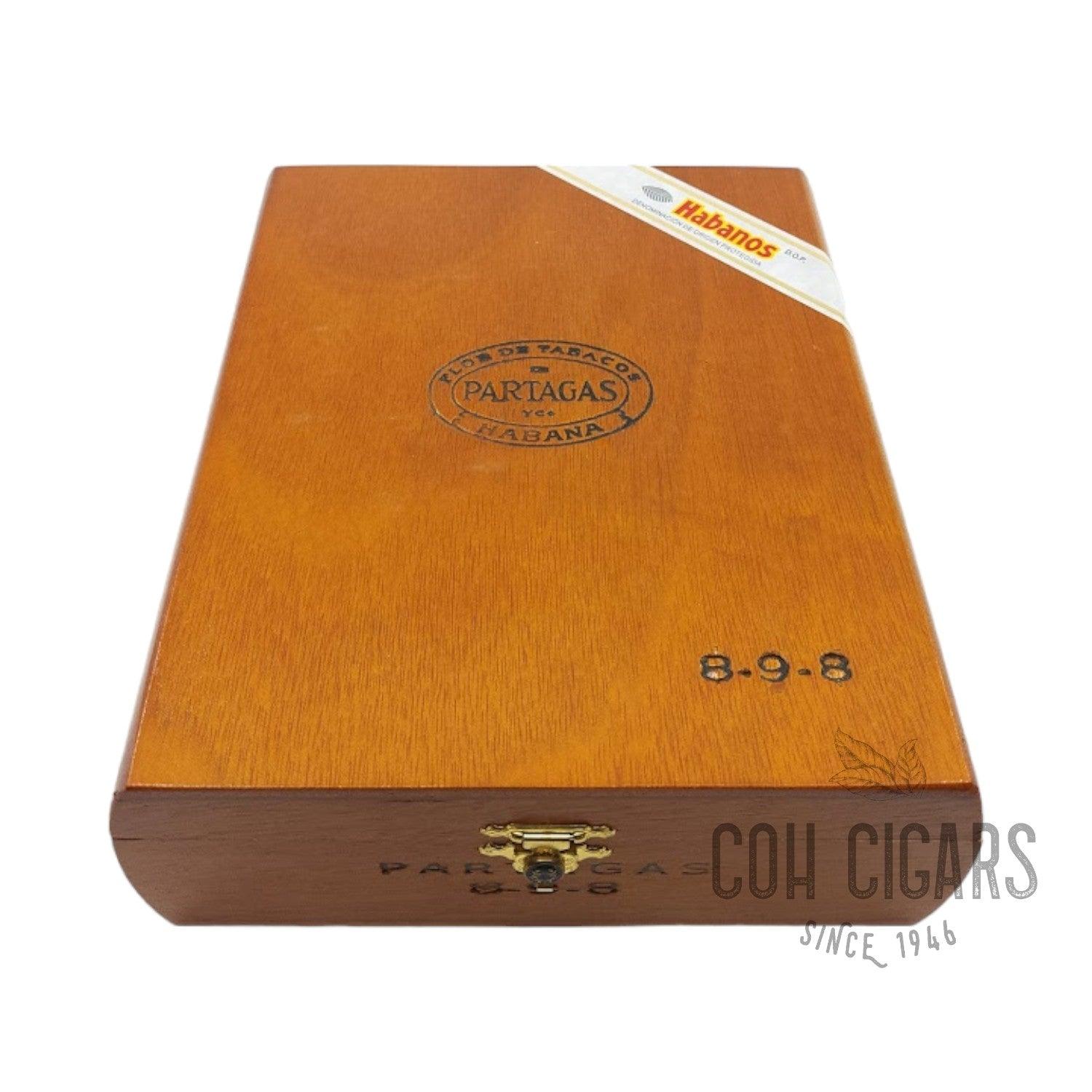 8-9-8 (Varnished) | Box 25 | Partagas cigar - HK CohCigars