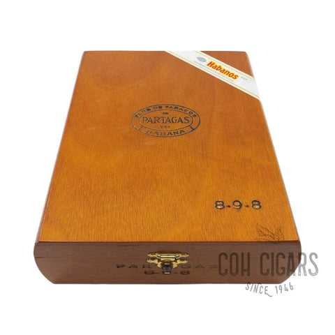 8-9-8 (Varnished) | Box 25 | Partagas cigar - HK CohCigars