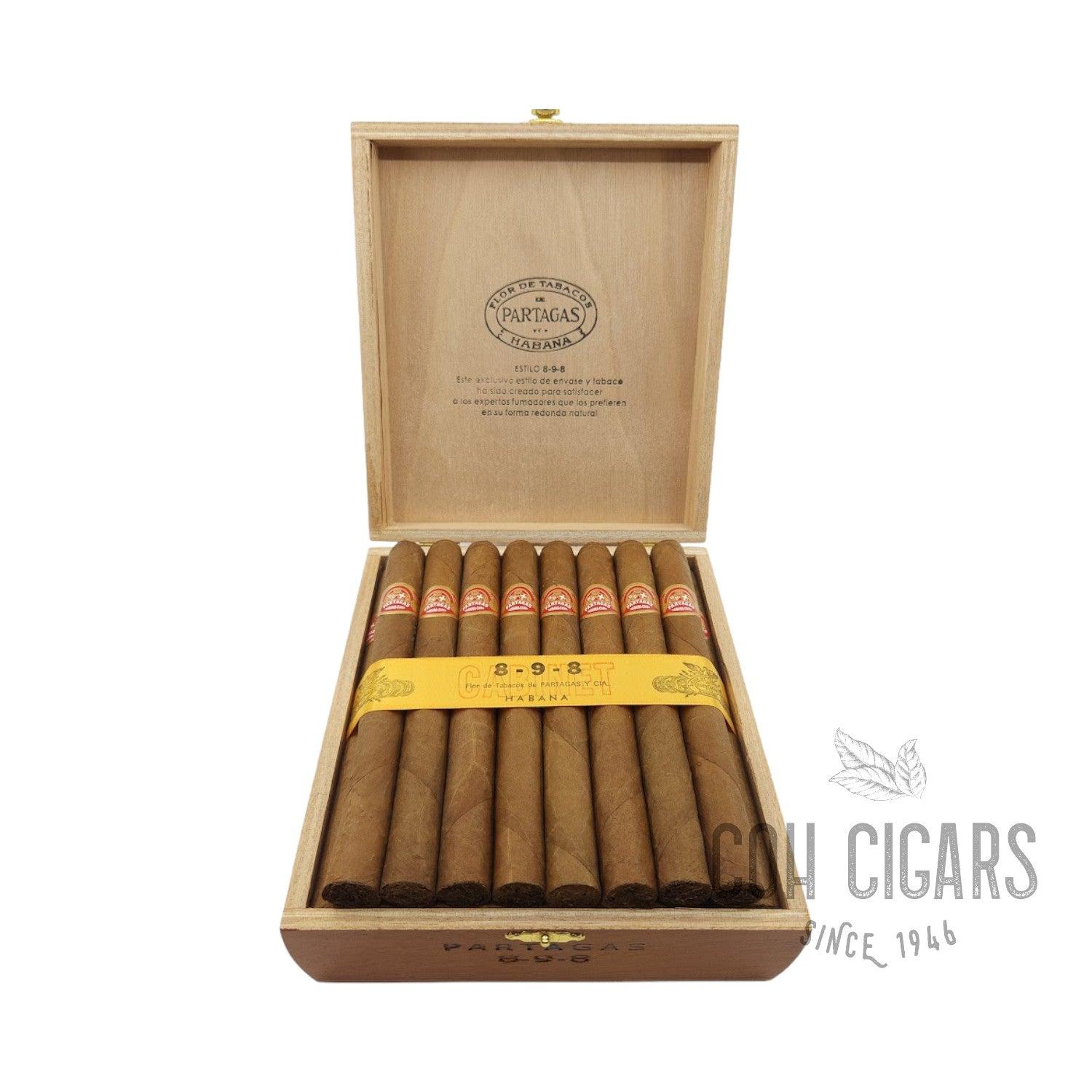 8-9-8 (Varnished) | Box 25 | Partagas cigar - HK CohCigars