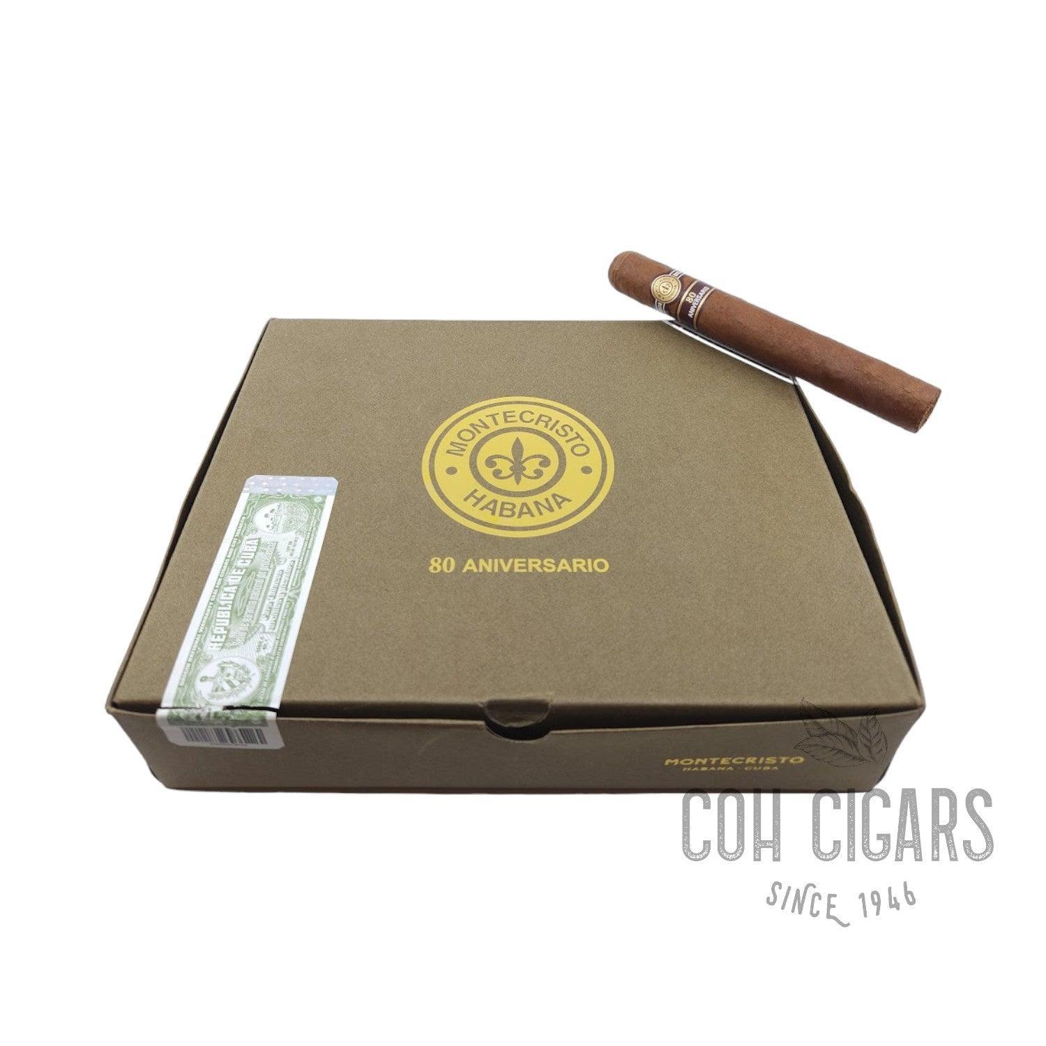 80 Aniversario | Box 20 | Montecristo cigar - HK CohCigars