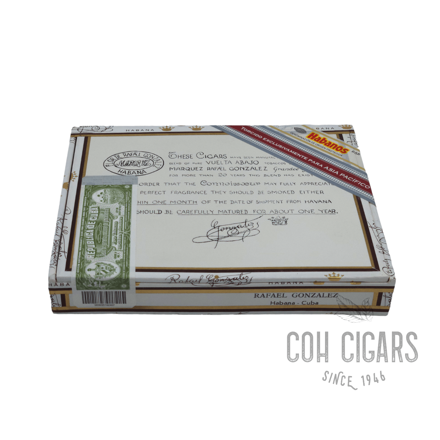 88 RE Asia Pacifico 2016 | Box 10 | Rafael Gonzalez Cigars - HK CohCigars -雪茄