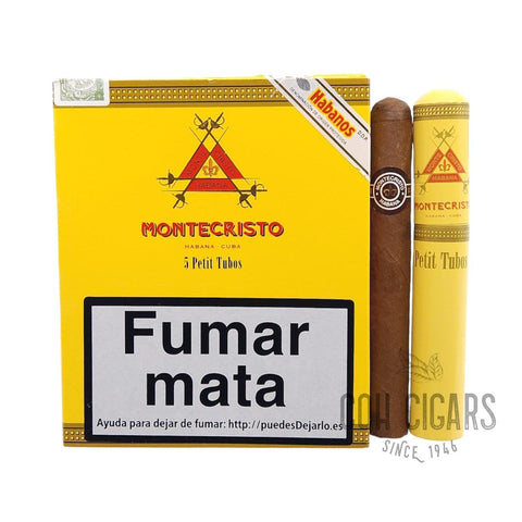 Petit Tubos | Box 5x5 | Montecristo Cigars