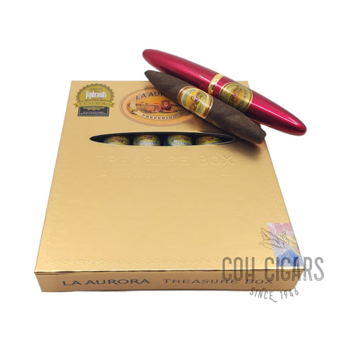 La Aurora Cigar | Preferido Treasure Tubo  | Box 6