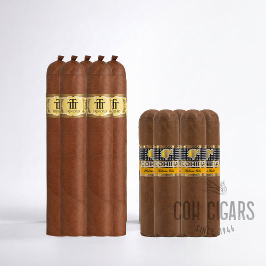 5pk Trinidad Esmeralda + 5pk Cohiba Medio Siglo | 10s | Bundle Cigars Pack