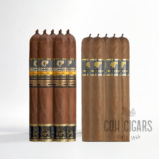 5pk Cohiba 55 Aniversario EL 2021 + 5pk Cohiba BHK 54 | 10s | Bundle Cigars Pack