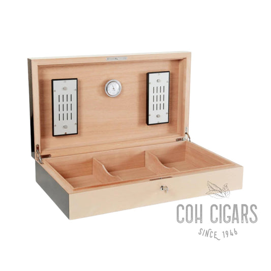 ELIE BLEU Cigar Humidor Coffret 110 cig. "Cuban Flag Cigars" sycomore natural N°175/259
