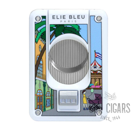 EBC 4 Cigare-cutter White Carousel Limited Edition | 1 PC | ELIE BLEU cigar