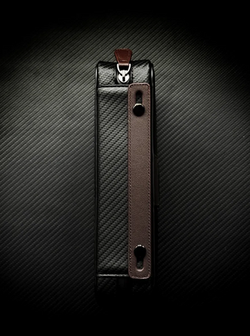 PROJECTCARBON | DRI CARBON SERIES - CARBON FIBER BROWN DESIGN TRAVEL CASE