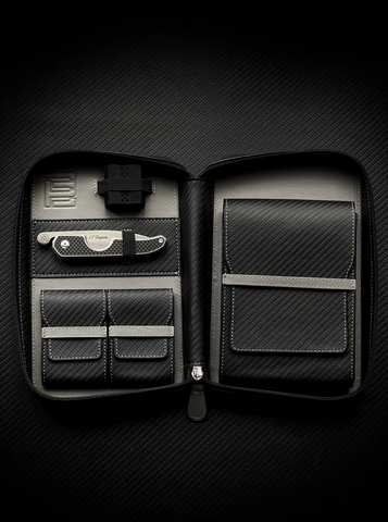PROJECTCARBON | DRI CARBON SERIES - CARBON FIBER GREY DESIGN TRAVEL CASE