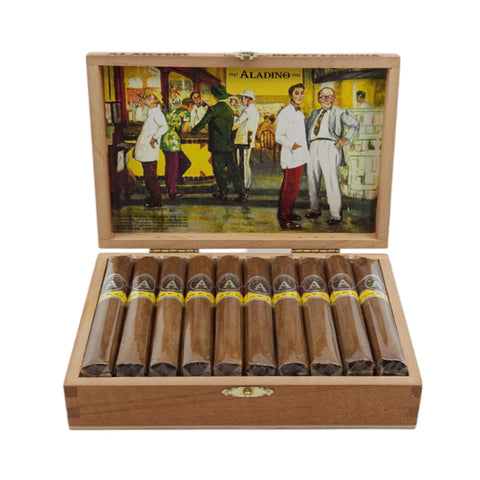 Aladino Cigars | JRE Tobacco Farm Petit Corona Natural  | Box 20