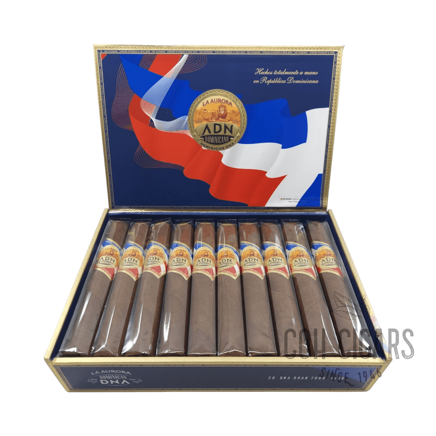 ADN Dominicano Gran Toro | Box 20 | La Aurora cigar - HK CohCigars