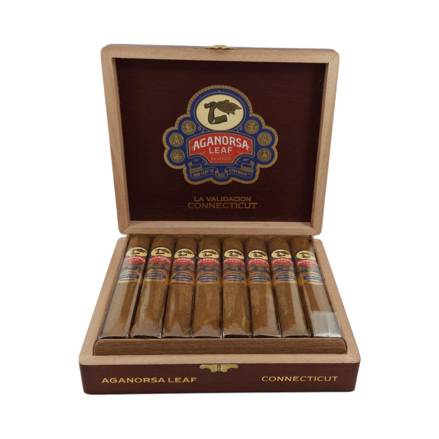 Aganorsa Leaf Cigar | La Validacion Connecticut Gran Toro | Box 15 - HK CohCigars