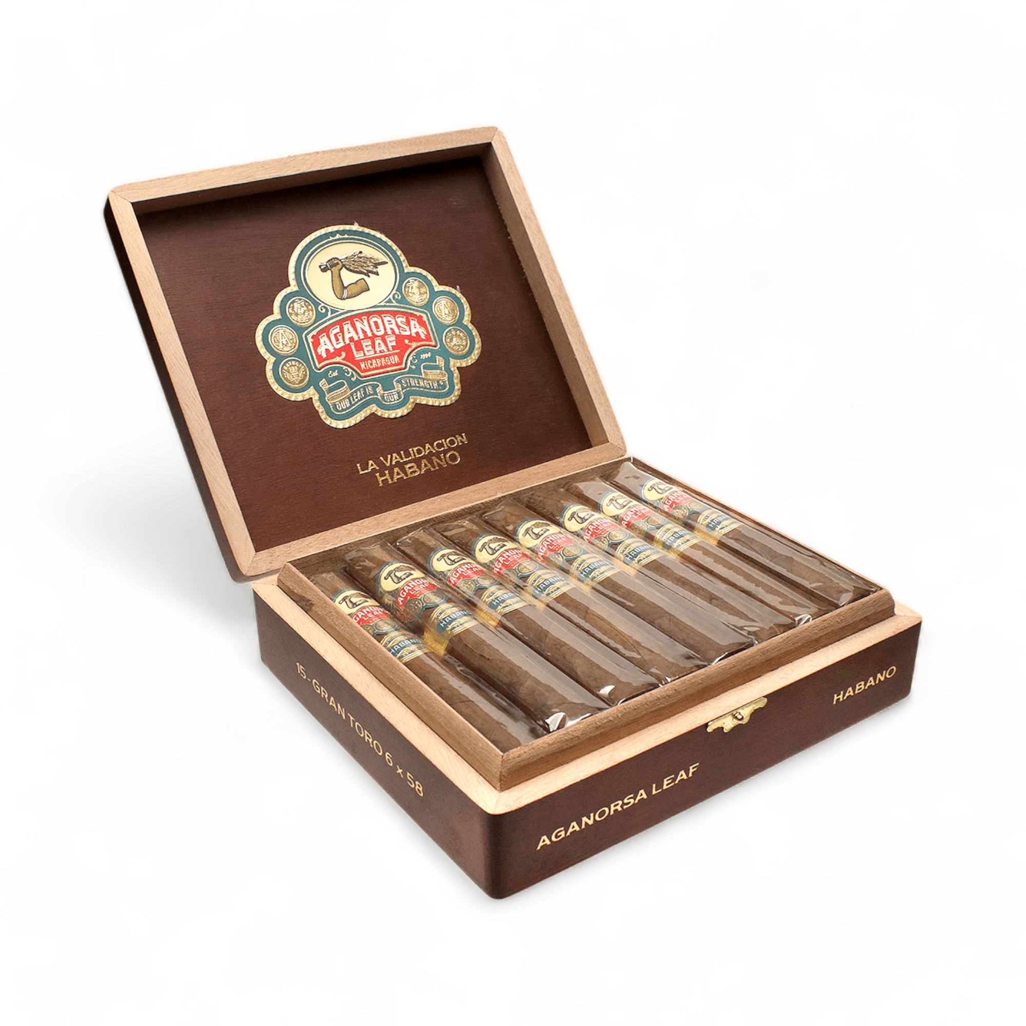 Aganorsa Cigars | La Validacion Habano Gran Toro 6x58 | Box of 15 - hk.cohcigars