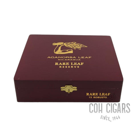 Aganorsa Leaf Cigar | Rare Leaf Reserve Robusto | Box 15 - HK CohCigars