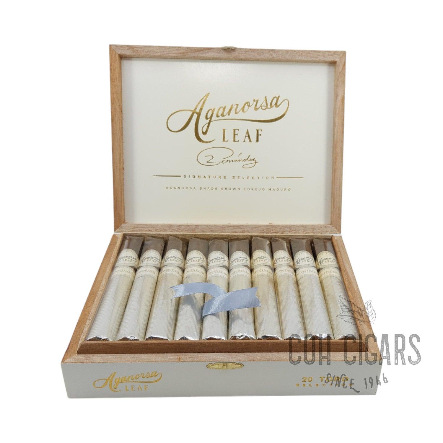 Aganorsa Leaf Cigar | Shade Grown Signature Selection Corojo Maduro Toro | Box 20 - HK CohCigars