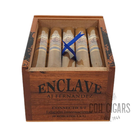 AJ Fernandez Cigar | Enclave Connecticut Robusto | Box 20 - hk.cohcigars