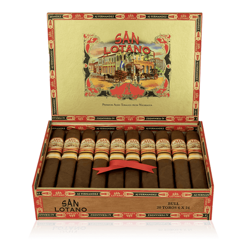 AJ Fernandez Cigar | San Lotano The Bull Robusto | Box of 20 - hk.cohcigars
