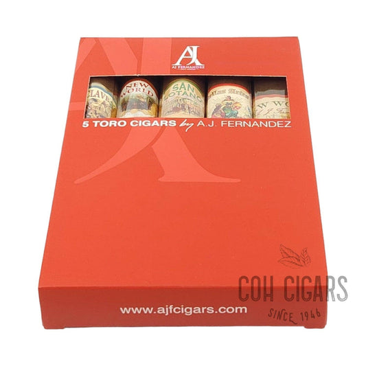 AJF Sampler Toro | Box 5 | AJ Fernandez Cigars - HK CohCigars -雪茄