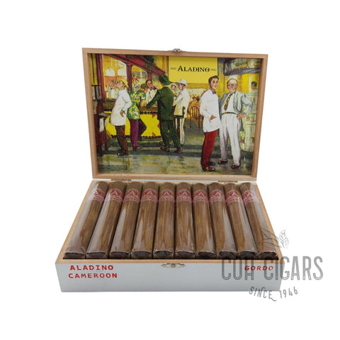 Aladino Cigar | JRE Tobacco Farm Cameroon Gordo | Box 20 - hk.cohcigars