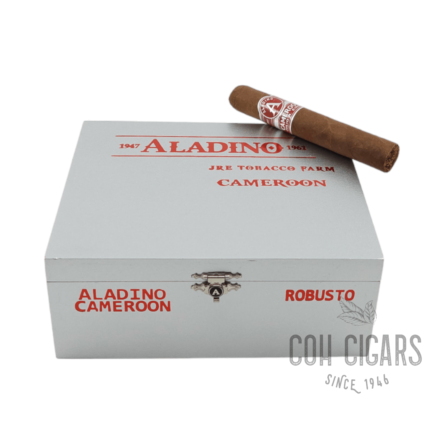 Aladino Cigar | JRE Tobacco Farm Cameroon Robusto | Box 24 - hk.cohcigars