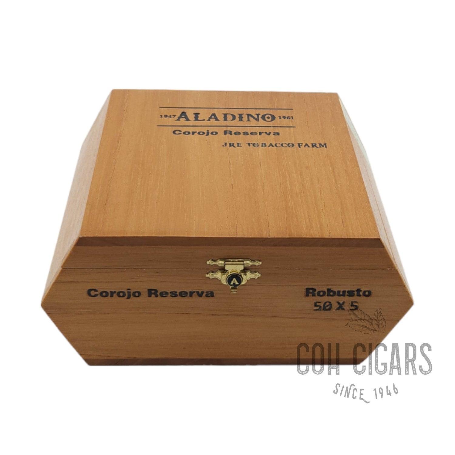 Aladino Cigar | JRE Tobacco Farm Corojo Reserva Robusto | Box 20 - hk.cohcigars