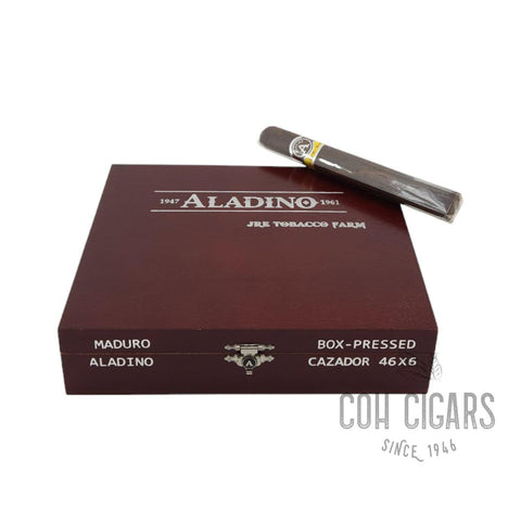 Aladino Cigar | JRE Tobacco Farm Maduro Box Pressed Cazador | Box 20 - hk.cohcigars