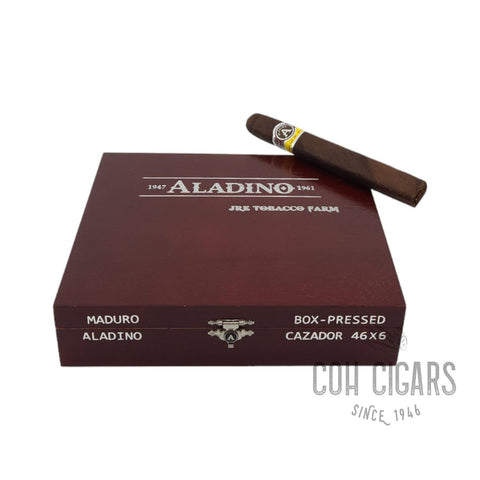 Aladino Cigar | JRE Tobacco Farm Maduro Box Pressed Cazador | Box 20 - hk.cohcigars