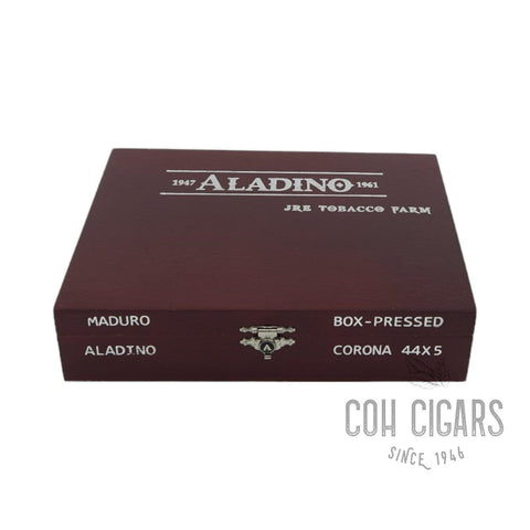 Aladino Cigar | JRE Tobacco Farm Maduro Box Pressed Corona | Box 20 - hk.cohcigars